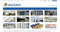 Desktop Screenshot of markantzonwering.nl